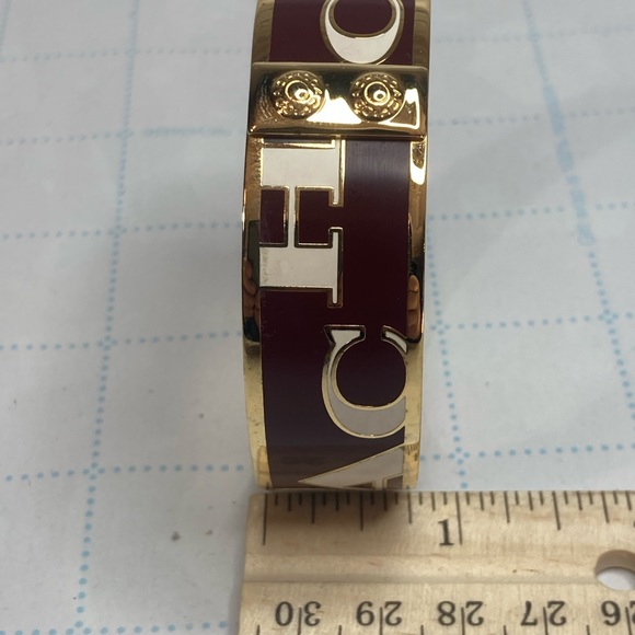 Vintage COACH bangle Bracelet - Picture 4 of 7